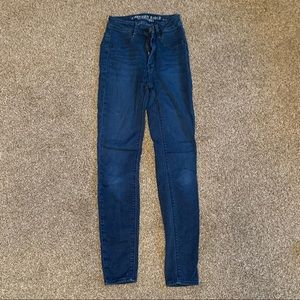 American eagle high rise skinny jeans!
